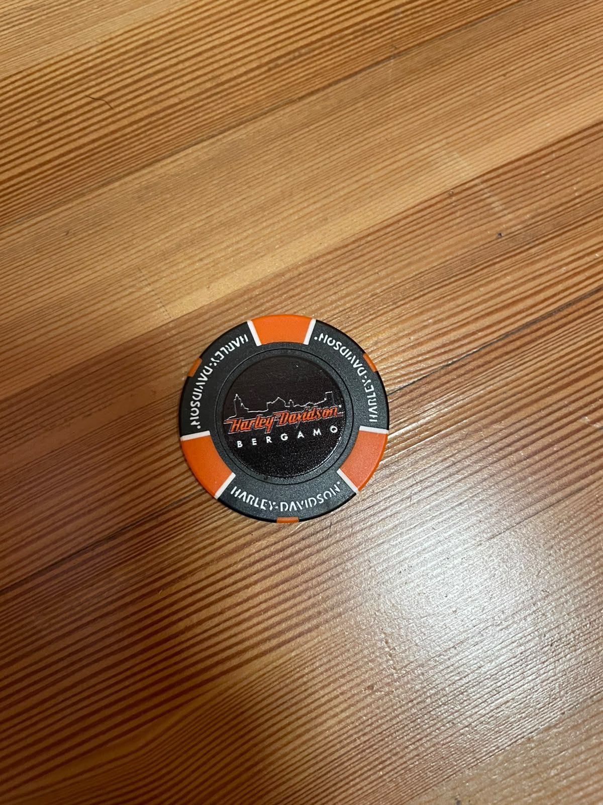 Poker Chips Harley-Davison Bergamo Black