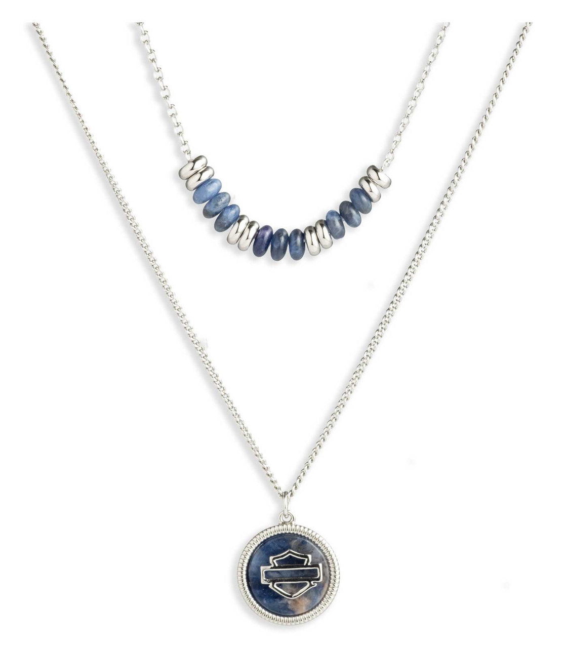 Collana Harley-Davidson® da donna con logo Bar & Shield