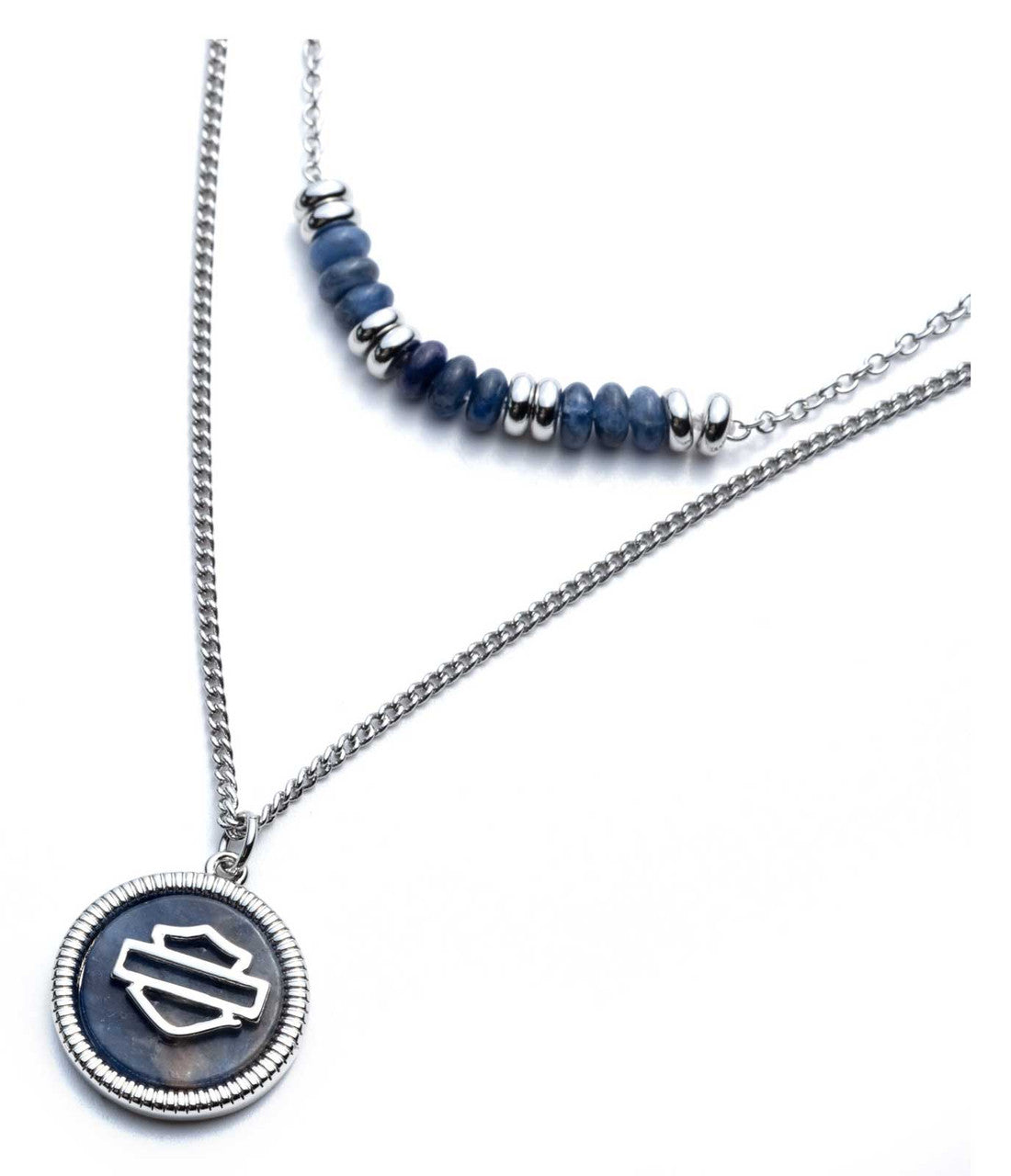 Collana Harley-Davidson® da donna con logo Bar & Shield