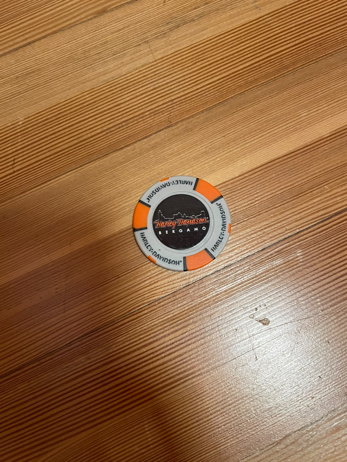 Poker Chips Harley-Davison Bergamo Grey