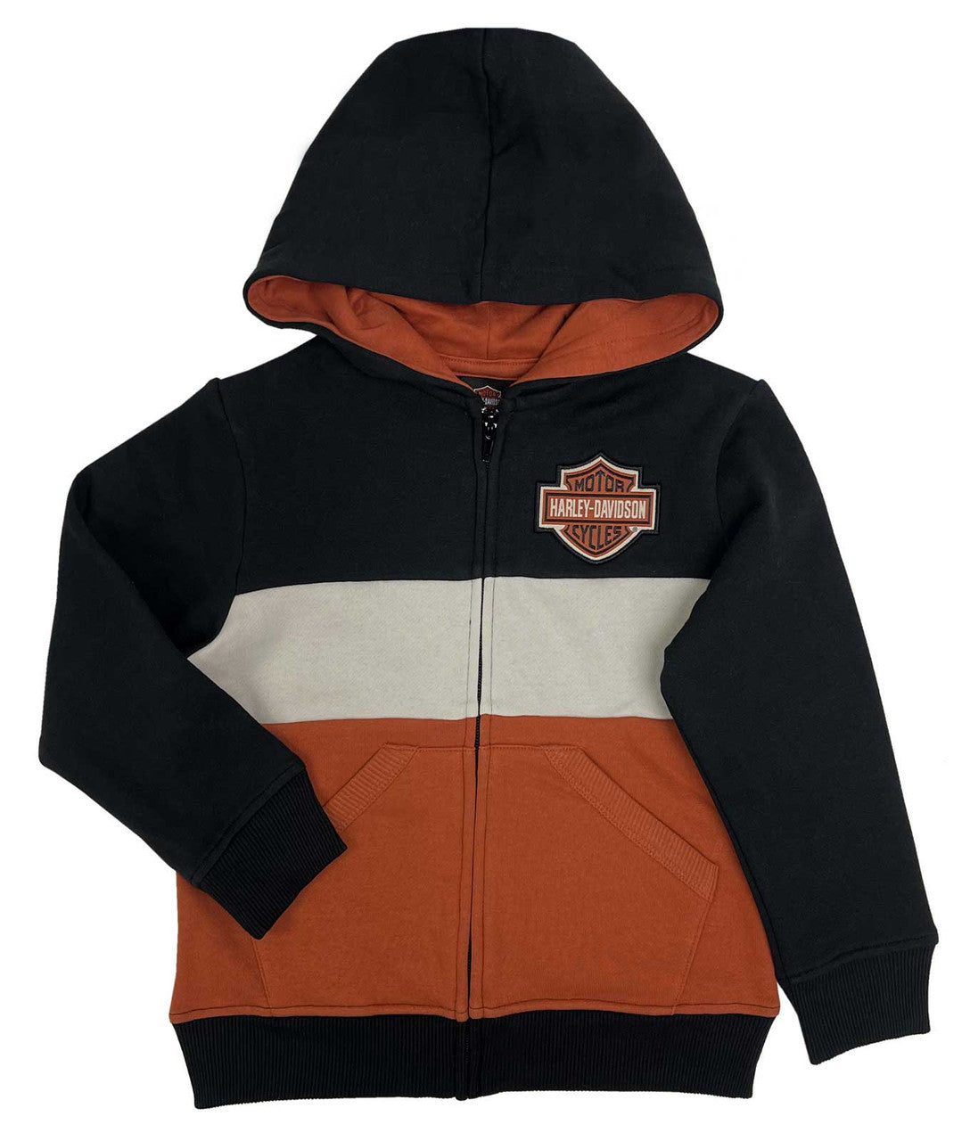 Felpa con cappuccio e cerniera per bambini Harley-Davidson®