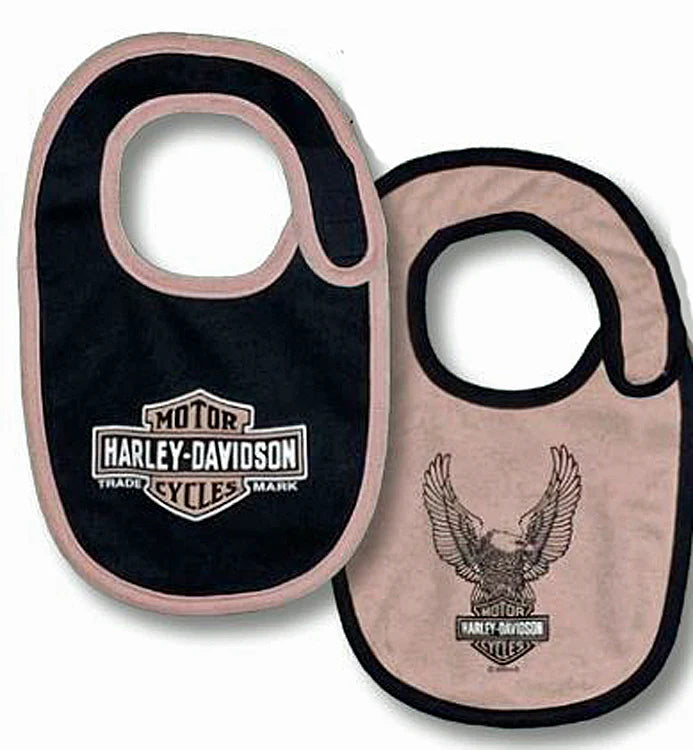 Bavaglini in maglia per neonati Harley-Davidson® (confezione da 2)