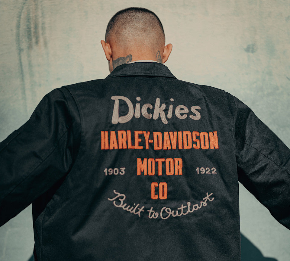 Giacca con fodera trapuntata Eisenhower Dickies x H-D - Black