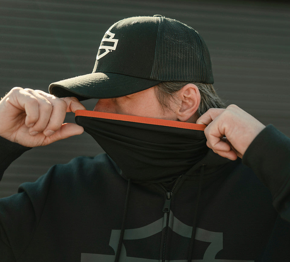 Felpa da uomo con cappuccio e zip H-D TECH