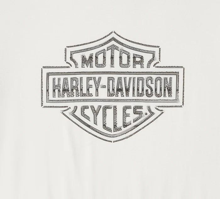 Maglia girocollo Essential Bling - Cloud Dancer