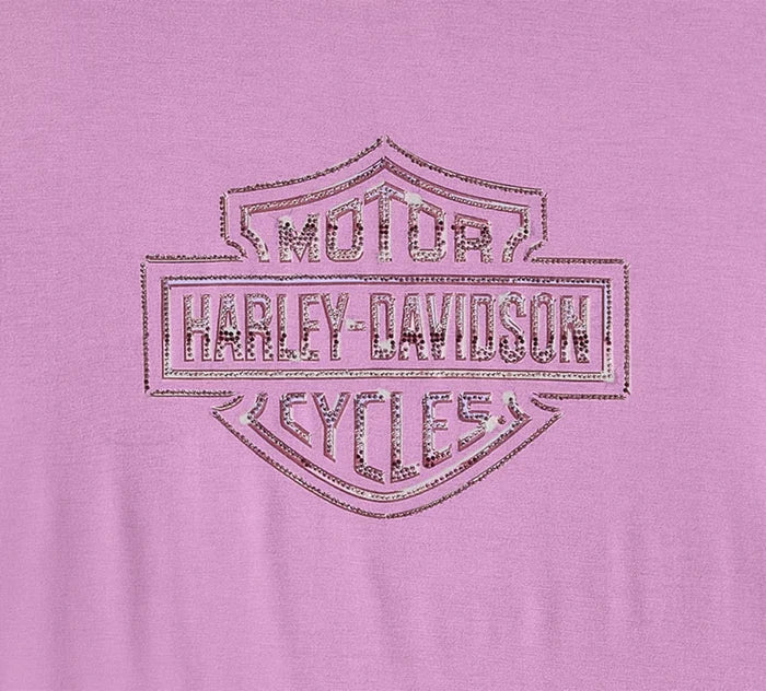 Maglia girocollo Essential Bling - Orchid