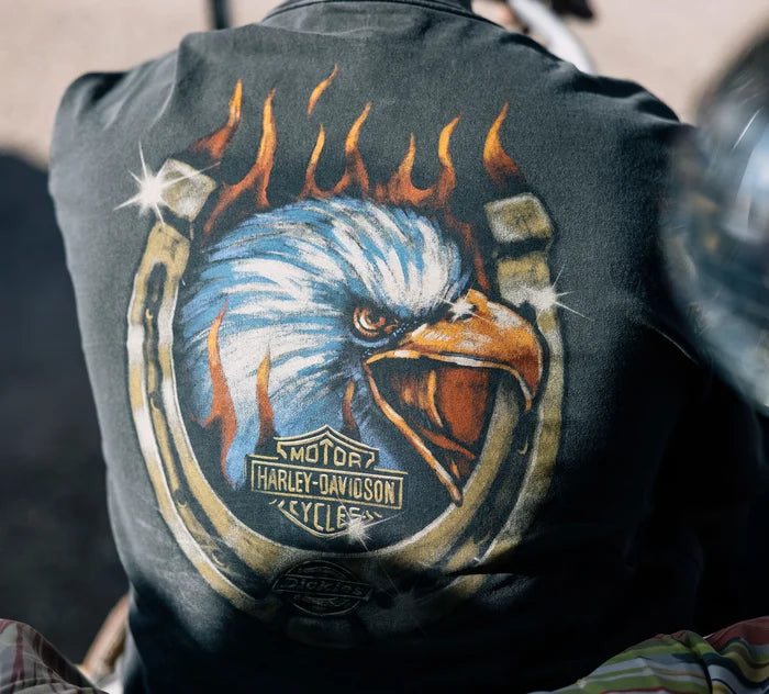 Maglietta Dickies x HD Heavyweight Flaming Eagle