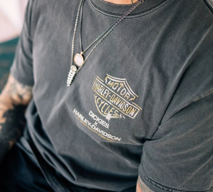 Maglietta Dickies x HD Heavyweight Flaming Eagle