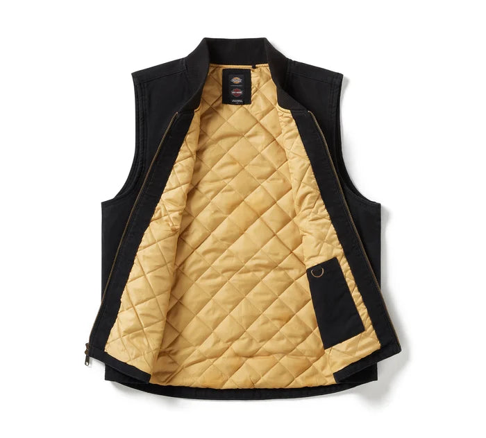 Gilet trapuntato in tela Dickies x HD da uomo