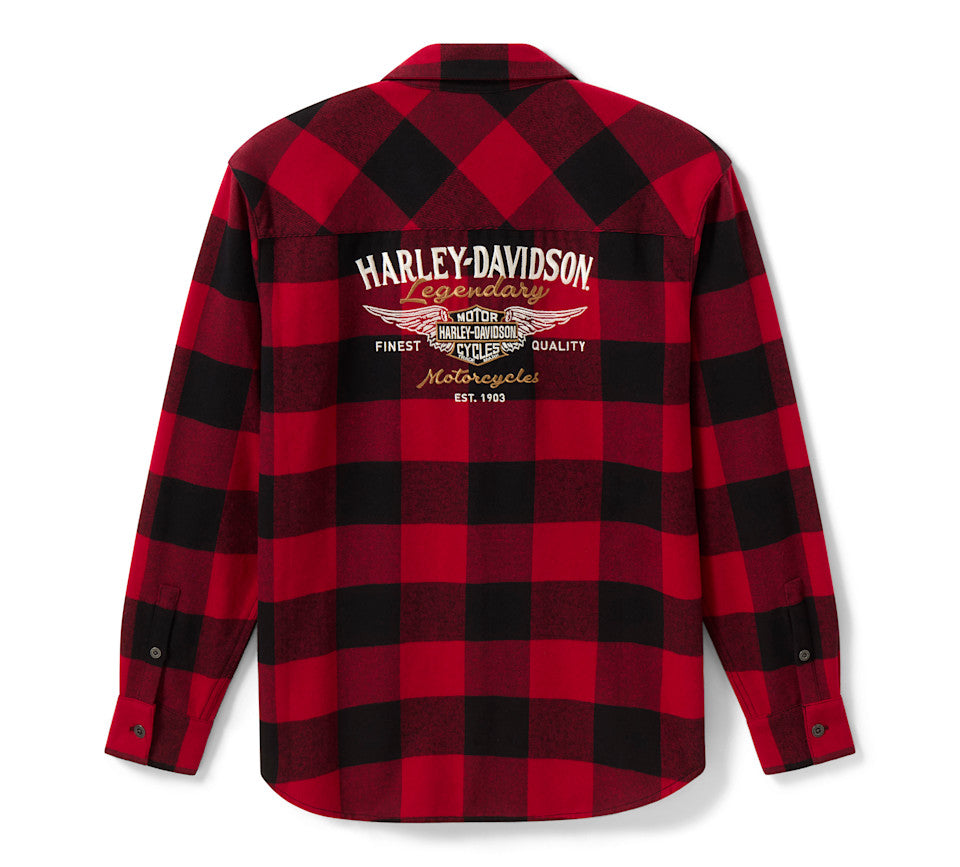 Giacca-camicia da donna H-D American Classic Buffalo