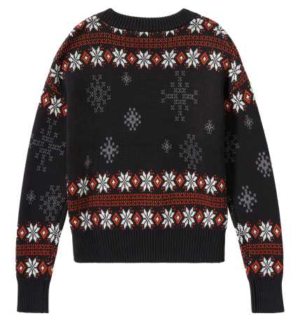 Maglione da donna Harley-Davidson Holiday nero