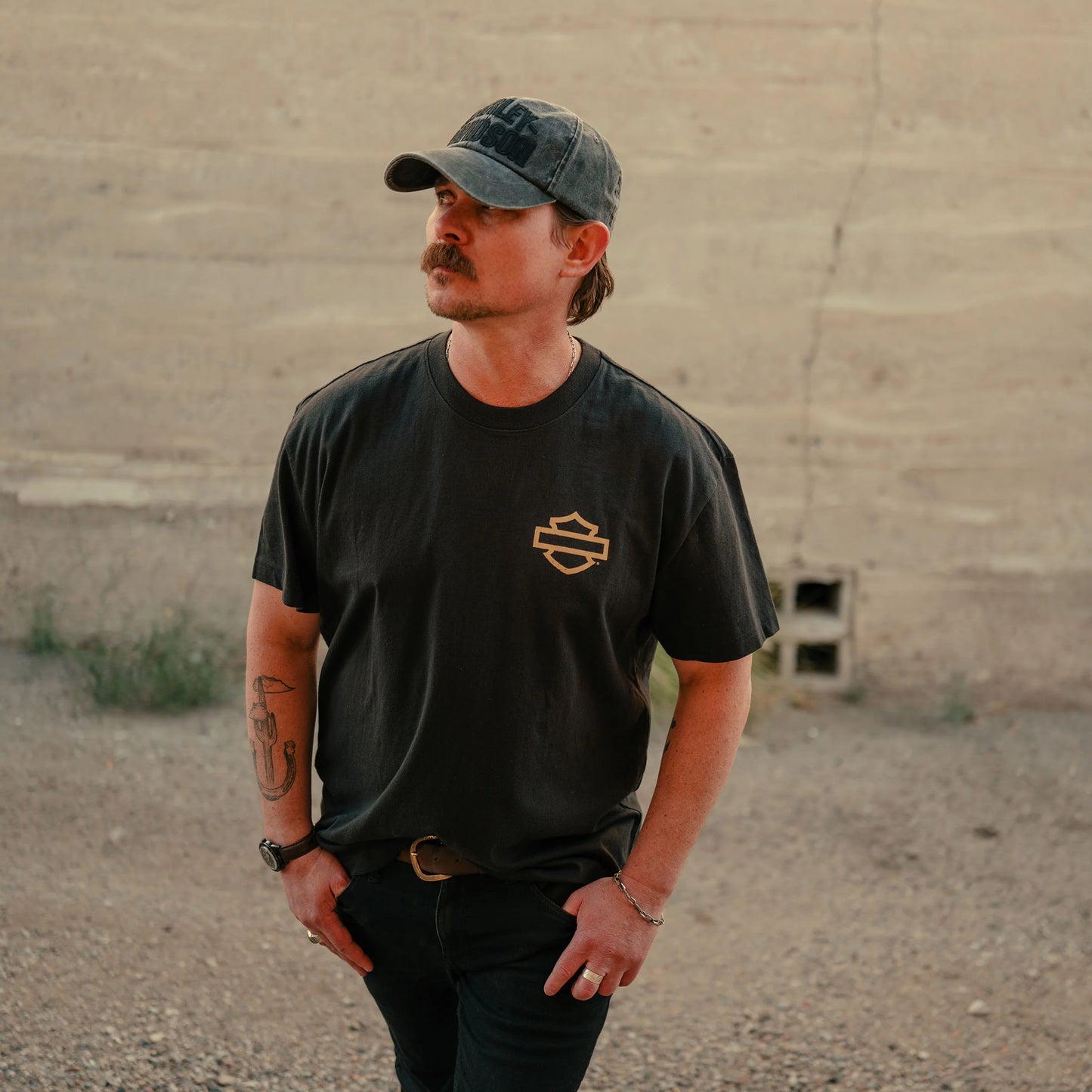 T-shirt Harley-Davidson® Eagle black
