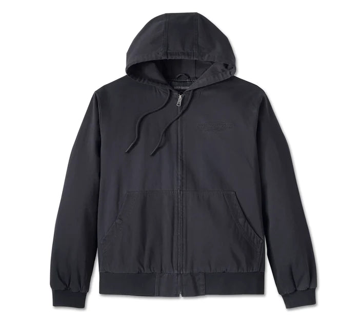 Giacca con cappuccio Bar & Shield Workwear - Harley Black