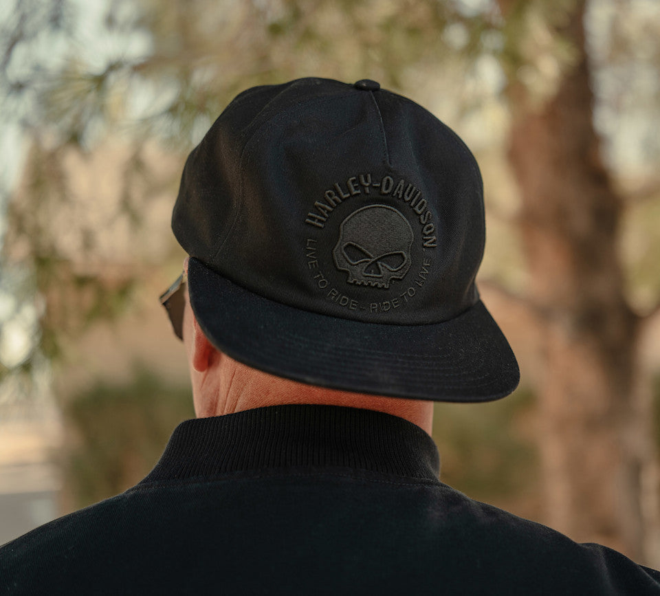 Cappellino snapback da uomo Willie G Skull