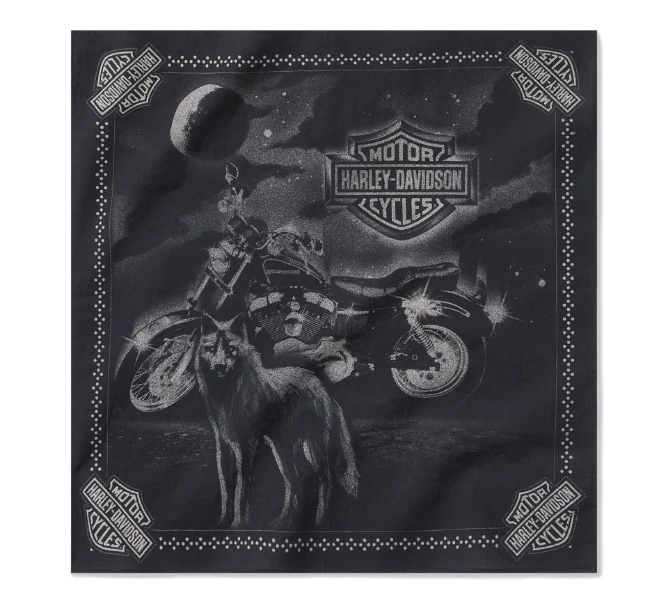Bandana Lone Wolf Lowrider