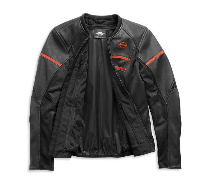 Giacca in pelle HD Brawler da donna