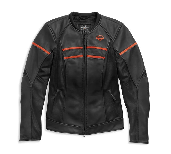 Giacca in pelle HD Brawler da donna