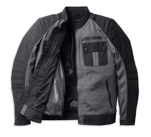 Men's Zephyr Mesh Jacket w/ Zip-out Liner - Granite Grey