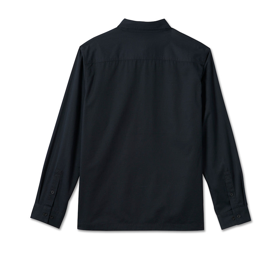 Bar & Shield Long Sleeve Shirt da uomo