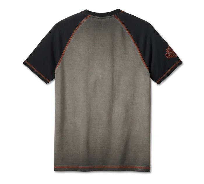 Maglietta raglan Iron Bar da uomo