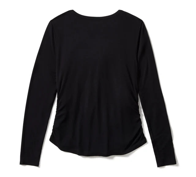Top raglan Willie G™ Skull a maniche lunghe