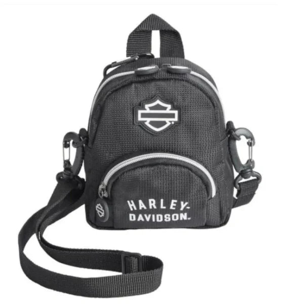 Zaino Harley-Davidson® Mini Me Collection Small, Bianco/Nero