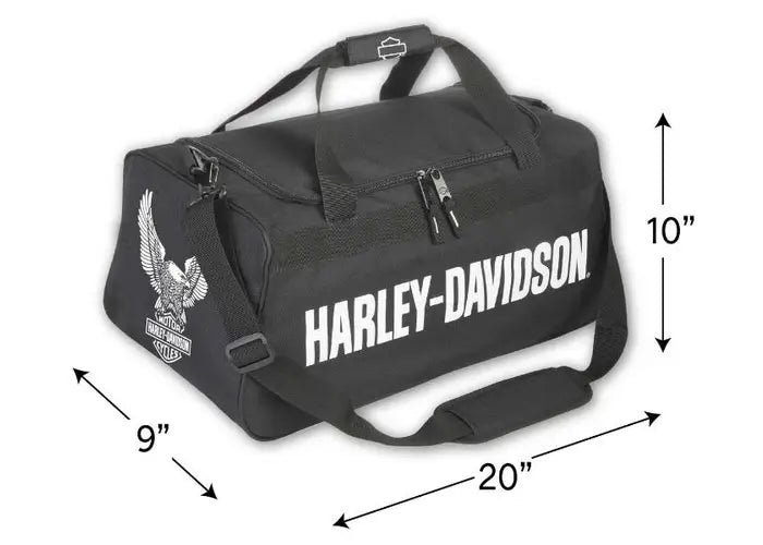 HARLEY-DAVIDSON HD GRAPHIC DUFFEL - AQUILA BIANCA
