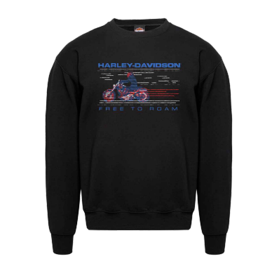 Felpa a girocollo 8-BIT Harley-Davidson Bergamo