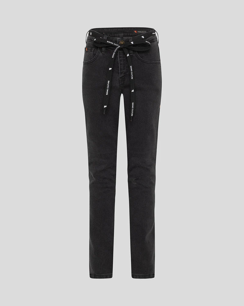 JEANS DONNA RIDING CULTURE High Waist Black