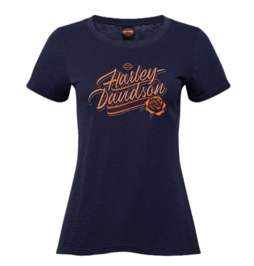 T-Shirt Rosebud Harley Davidson BERGAMO
