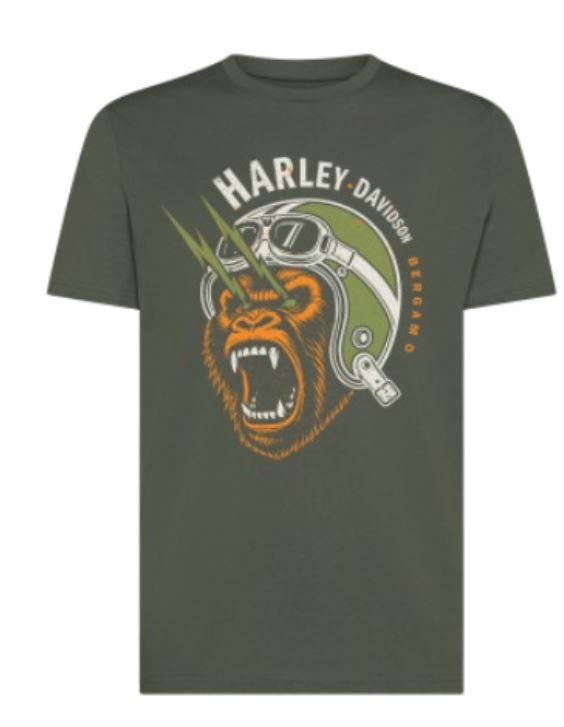 T SHIRT GORILA VERDE