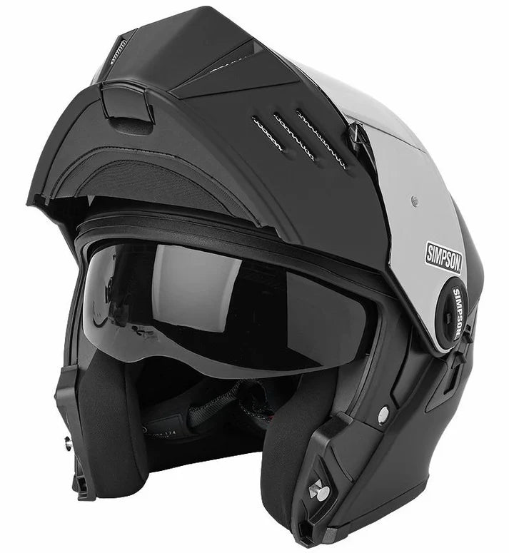 Casco Simpson Darksome - Nero opaco