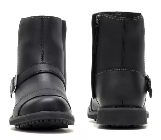 Harley-Davidson® Men's Proctor Buckle 6-Inch Black Motorcycle Boots