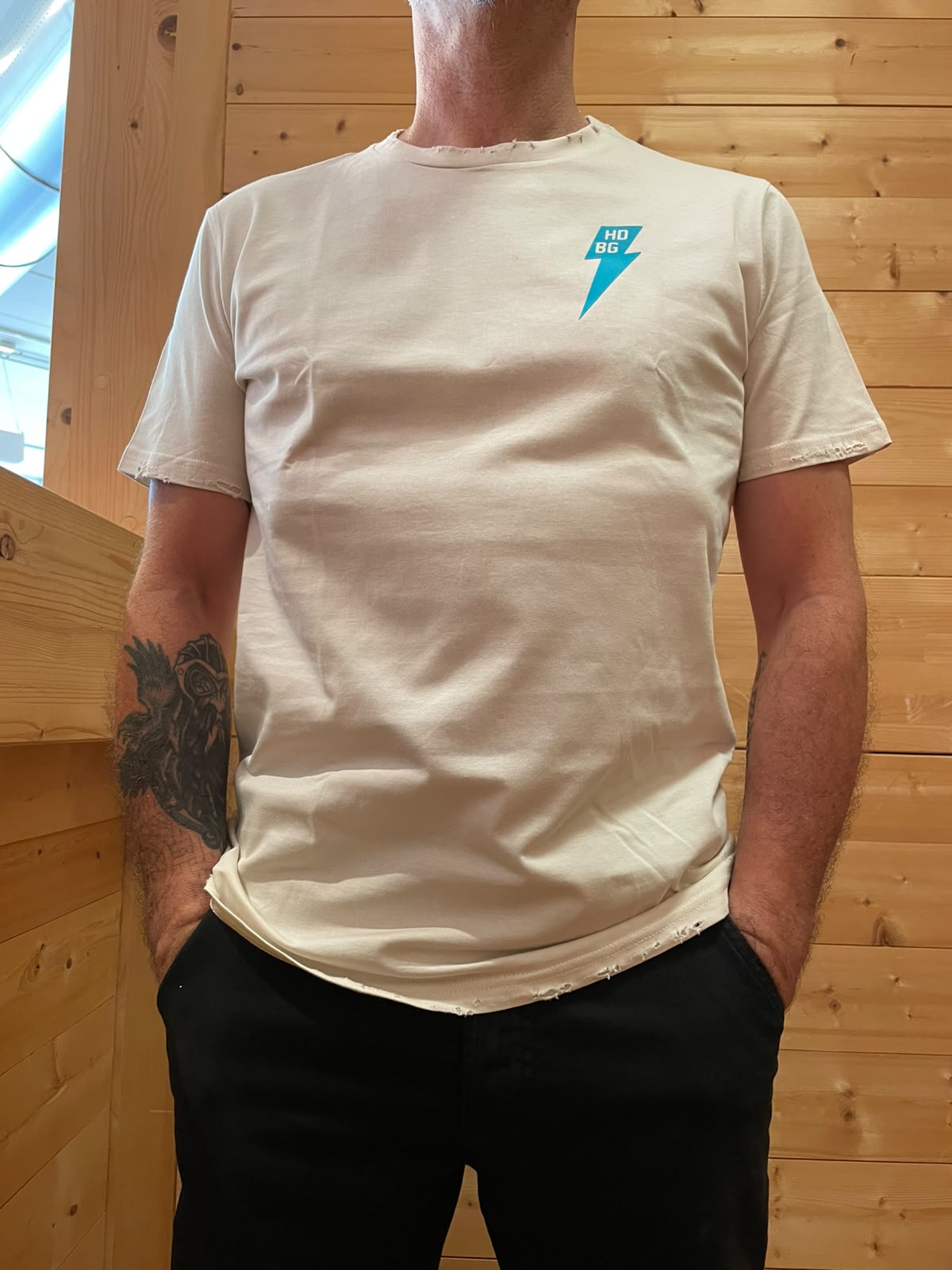 T-Shirt Fu**ing Factory Team bianca HD Bergamo