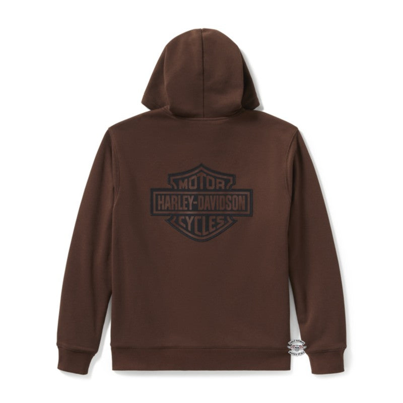 Felpa da uomo Plaid Lined Zip Harley-Davidson