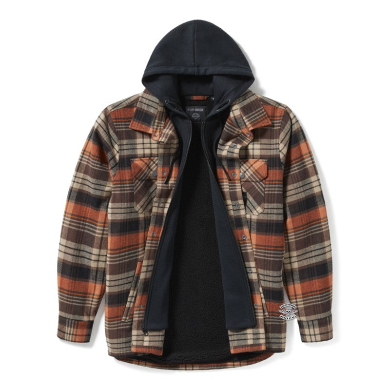 Giacca/Camicia da uomo con cappuccio Traveler Harley-Davidson