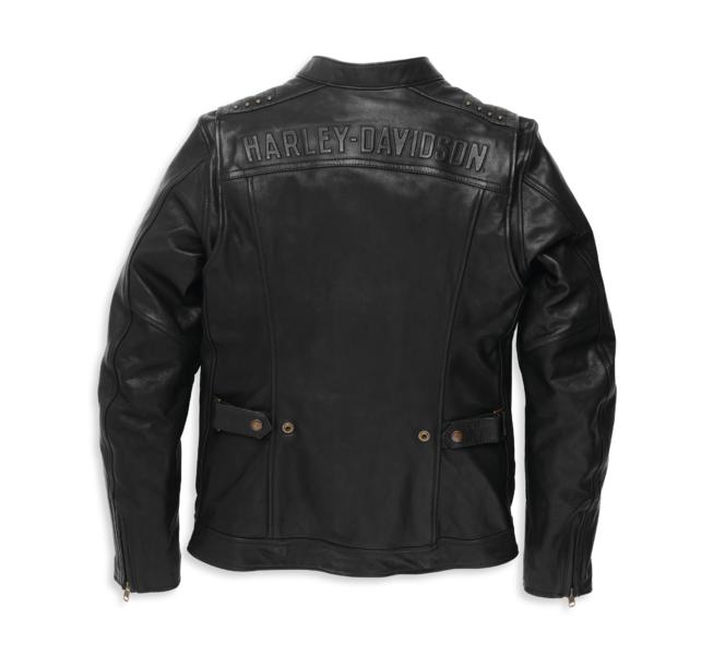 Giacca Pelle Donna Mandarin Harley Davidson