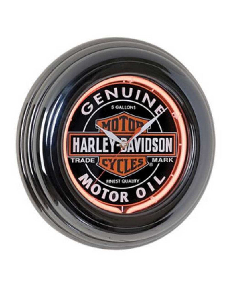 Orologio Harley-Davidson® Oil Can Neon Clock - 220V