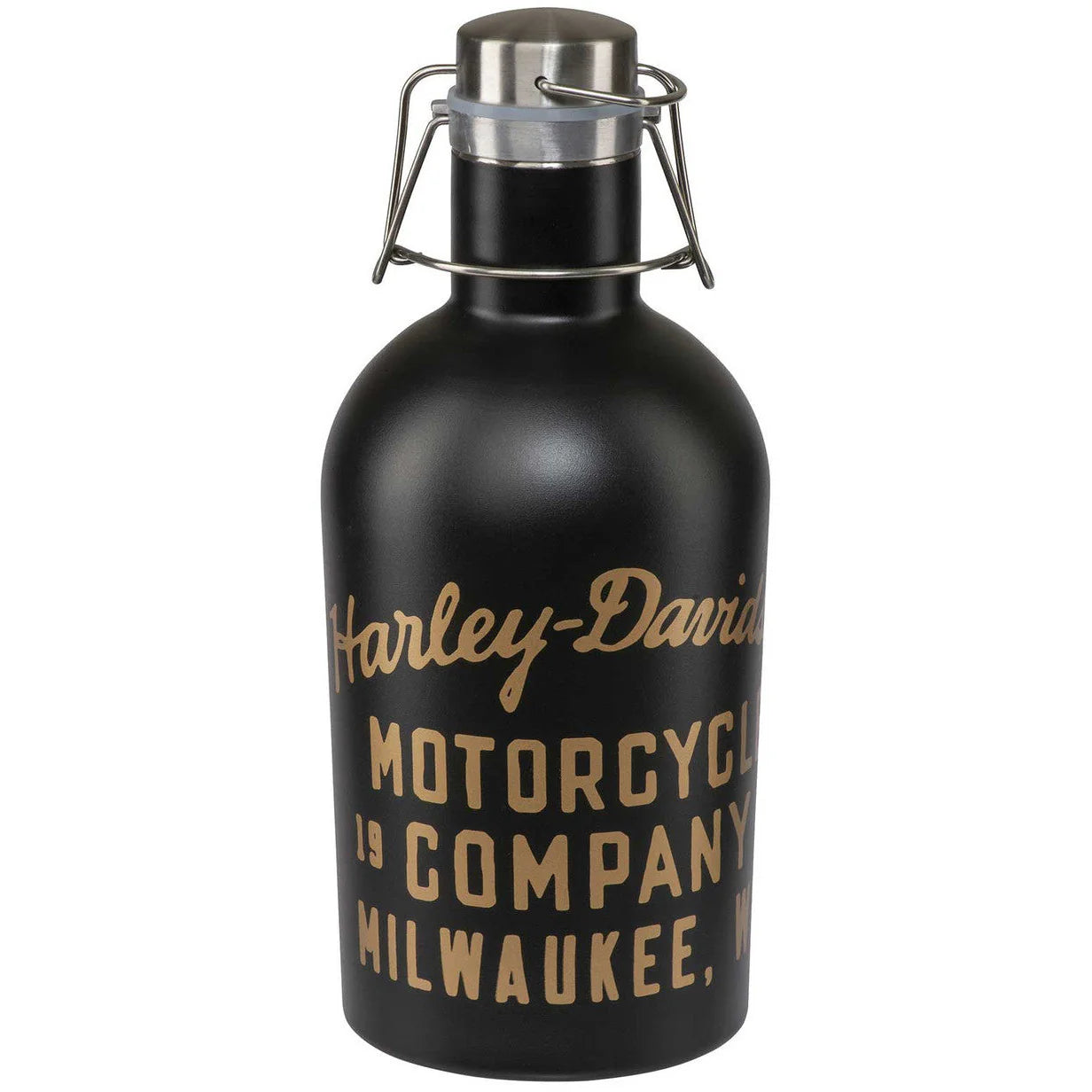 Set di Growler Harley-Davidson® in acciaio inossidabile da 50 once con due bicchieri da pinta da 16 once