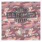 Maglietta a maniche corte con stampa mimetica B&S per bambine Harley-Davidson®, rosa
