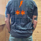 T-Shirt Fu**ing Factory Team antracite e nera HD Bergamo