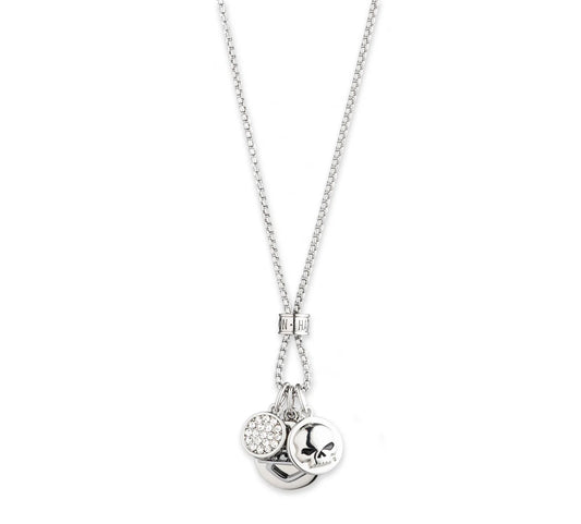 Ciondolo Willie G Triple Charm da 18" in scatola