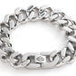 Bracciale da uomo Harley-Davidson® con maglie a catena Curb Chain da 9 pollici, in acciaio inossidabile