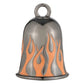 Harley-Davidson Ride Bell Bar & Shield Ematite con fiamme arancioni