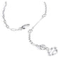 Collana con ciondolo a moschettone con logo Bar & Shield da donna Harley-Davidson®, 40 cm, argento