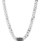 Collana da uomo Harley-Davidson® con ciondolo Bar & Shield da 22 pollici, in acciaio