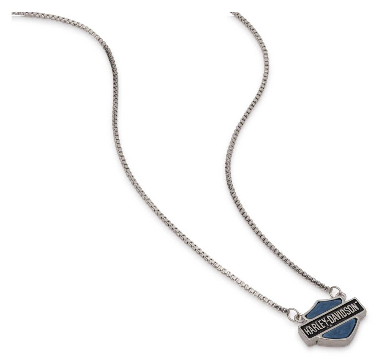 Collana con ciondolo in pietra con logo Harley-Davidson®