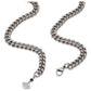 Collana con ciondolo a forma di lucchetto a forma di barra e scudo Harley-Davidson® da uomo