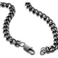 Collana con ciondolo a forma di barretta e scudo Harley-Davidson® da uomo, 24 pollici, in acciaio inossidabile