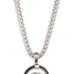 Collana con ciondolo ovale a cavo in acciaio inossidabile con teschio Willie G da uomo Harley-Davidson®